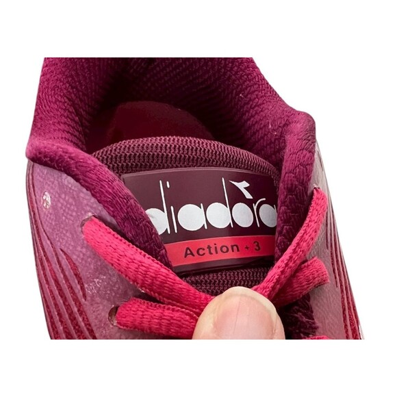 Diadora Action + 3 Women’s 90224 Pink White Athletic Running Shoes  Size 10.5 - Picture 10 of 12